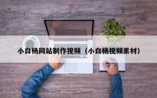 仁怀小白杨网站制作视频（小白杨视频素材）